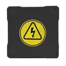CAJA DE PASO KALOP 75X75X50MM NGRO